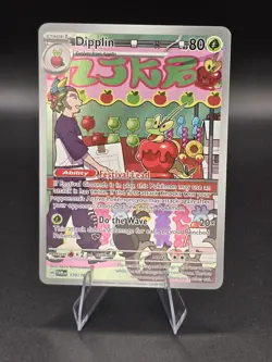 Pokemon Dipplin 170/167 Full Art Illustration Rare Twilight Masquerade - Image 1