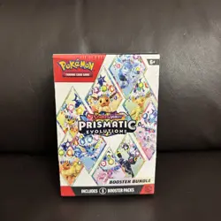 Pokemon TCG Prismatic Evolutions Booster Bundle - Plastic Wrap Factory Sealed - Image 1