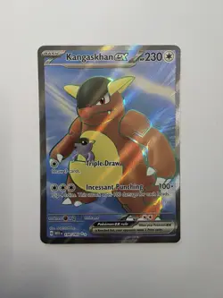 Pokemon 151 Kangaskhan EX 190/165 S&V Pokemon 151 Ultra Rare Holo Full Art - Image 1
