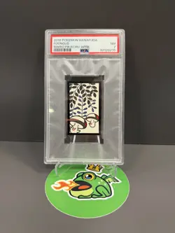 2016 Pokemon Hanafuda Foongus Mario Pikachu-April PSA 7 - Image 1