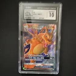 Pokemon Charizard GX #SM211 Hidden Fates Holo CGC 10 English 2019 - Image 1
