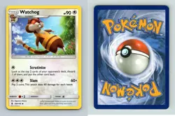 Watchog #108/145 Sun & Moon Guardians Rising Uncommon Pokemon 2017 TCG Card - Image 1