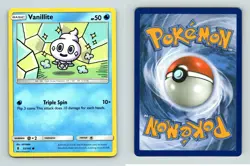 Vanillite #33/145 Sun & Moon Guardians Rising Common Pokemon 2017 TCG Card - Image 1