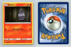 Litwick #11/145 Sun & Moon Guardians Rising Common Pokemon 2017 TCG Card - Image 1