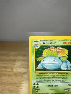 Pokemon TCG - Venusaur Holo Rare 15/102 Wizards - Stage 2 Pokemon Card - Image 2