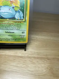 Pokemon TCG - Venusaur Holo Rare 15/102 Wizards - Stage 2 Pokemon Card - Image 4