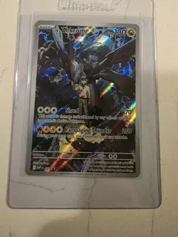 Pokemon N's Zekrom Full Art Holo Card 037 Dragon Basic English Nintendo TCG - Image 1