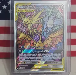 NM - Moltres & Zapdos & Articuno GX - SM210 - Hidden Fates Promo - Pokemon Card - Image 2