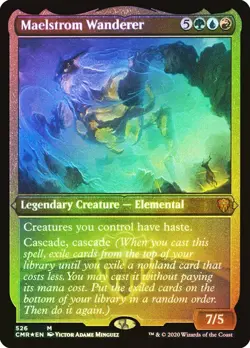 Maelstrom Wanderer Foil Etched Commander Masters NM MTG - Image 1