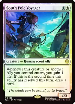 South Pole Voyager Foil Avatar: The Last Airbender NM MTG - Image 1