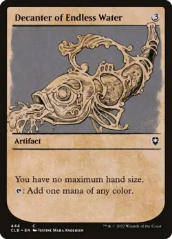 Decanter of Endless Water Commander Legends: Battle for Baldur's Gate NM MTG - Image 1