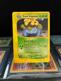 Pokemon TCG Dark Venusaur Best of Game 7/9 Regular Promo Promo NM - Image 1