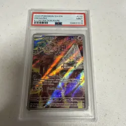 2023 POKEMON SCARLET & VIOLET #210/198 DROWZEE ILLUSTRATION RARE PSA 9 - Image 1