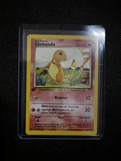 Pokemon German / Base Set 1st Edition (4) : Glutexo | Glumanda, Etc NM! - Image 2