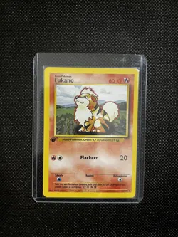 Pokemon German / Base Set 1st Edition (4) : Glutexo | Glumanda, Etc NM! - Image 4