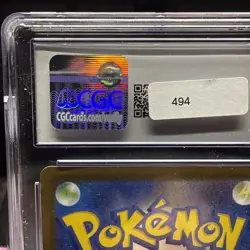 Pokemon Gothita White Flare Full Art Holo Card 124/086 Illustration Rare CGC 10 - Image 4