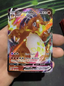 2020 Pokemon SWSH Darkness Ablaze Charizard VMAX #020/189 - Image 1