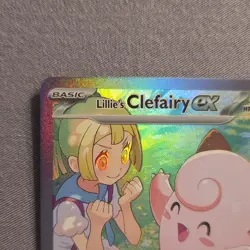 POKEMON SV09 #184/159 LILLIE'S CLEFAIRY EX HOLO SPECIAL ILLUSTRATION ENGLISH - Image 2