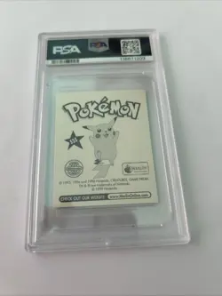 1999 Merlin Pokemon Mew Prism #S25 PSA 8 - Image 2