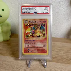 2016 Pokemon XY Charizard Holo Evolutions #11 PSA 9 - Image 1