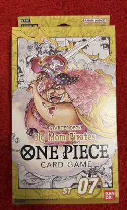Big Mom Pirates One Piece TCG English Starter Deck ST-07 New Sealed - Image 1