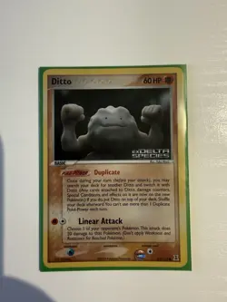Ditto (Set) - EX Delta Species Pokemon Card TCG Yuka Morii MP - Image 1