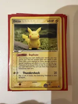 Ditto (Set) - EX Delta Species Pokemon Card TCG Yuka Morii MP - Image 2
