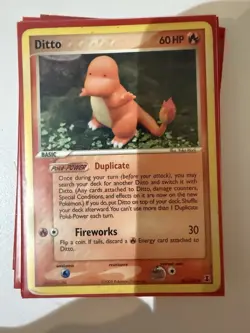 Ditto (Set) - EX Delta Species Pokemon Card TCG Yuka Morii MP - Image 3
