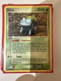 Ditto (Set) - EX Delta Species Pokemon Card TCG Yuka Morii MP - Image 5