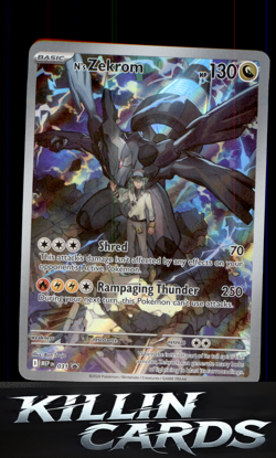 N's Zekrom - 031 031 Pokemon Promo ME: Mega Evolution Promo Card NM - Image 1