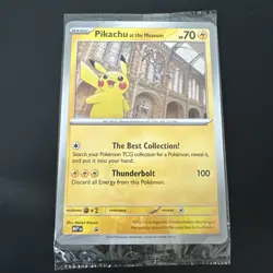 Pokemon TCG Pikachu At The Museum Jumbo Card X 2 - Image 2