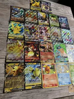 Pokemon *JUMBO* Card Lot Of 22 Oversized Cards Big V Max V Star Gx Ex Charizard - Image 3