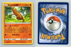 Sudowoodo #66/145 Sun & Moon Guardians Rising Uncommon Pokemon 2017 TCG Card - Image 1