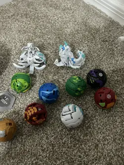 Bakugan Battle Brawlers Lot Of 13 Plus Some Cards - Image 4