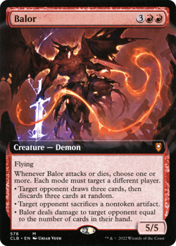 Balor (REGULAR) x1 - MTG Commander Legends: Battle for Baldur's Gate CLB #578 - Image 1