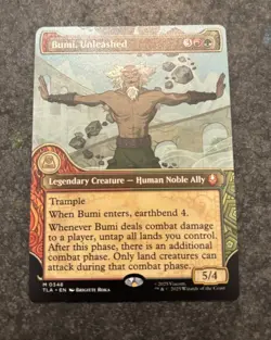 Bumi, Unleashed Showcase M 0348-MTG: Avatar The Last Airbender-Regular Finish - Image 1