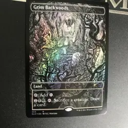 GRIM BACKWOODS FOIL SECRET LAIR MTG MAGIC THE GATHERING - Image 1