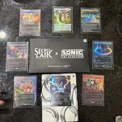 Secret Lair Sonic Chasing Adventure Rainbow Foil Magic the Gathering Unsealed - Image 1