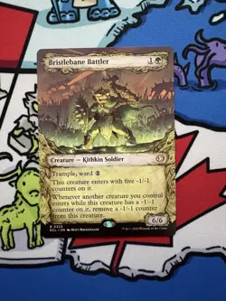 Bristlebane Battler x1 Mtg Fable Frame Showcase Lorwyn Eclipsed - Image 1