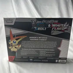 SEALED Pokemon Black Bolt & White Flare Victini Illustration Collection Box SV - Image 2