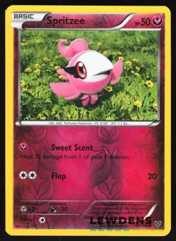 Spritzee - 92/146 - Common Reverse Holo - XY Base - Pokemon Card - Image 1