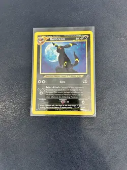 Pokemon Umbreon Neo Discovery Holo Rare #13 - Image 1