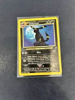 Pokemon Umbreon Neo Discovery Holo Rare #13 - Image 2