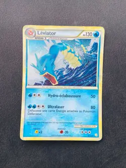 Carte Pokemon Leviator 4/123 HOLO HGSS Heartgold SoulSilver De Base - Image 1