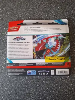 Pokemon TCG Paradox Rift 3 Pack Blister [Arctibax] Brand New/factory Sealed - Image 2