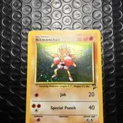 Hitmonchan - Holo - 8/130 Base Set 2 - WOTC Unlimited - Pokemon TCG - 2000 NM - Image 3