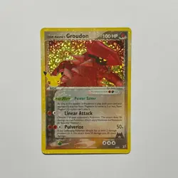 Pokemon - Team Magma's Groudon - Holo - Celebrations 25th - 9/95 - Image 1