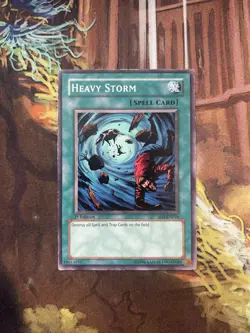 Yugioh Heavy Storm SD1-EN016 Common 1st Edition LP - Image 1
