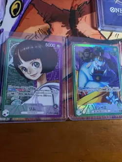 Lim & Jinbe Japanese Alt Art leader Op09/ Op11 One Piece TCG - Image 1