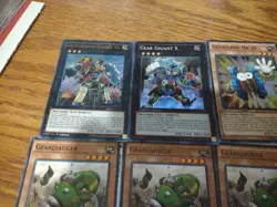 Yu-Gi-Oh Cards Geargiano Deck core collectible trading card game TCG Gadget Set. - Image 2